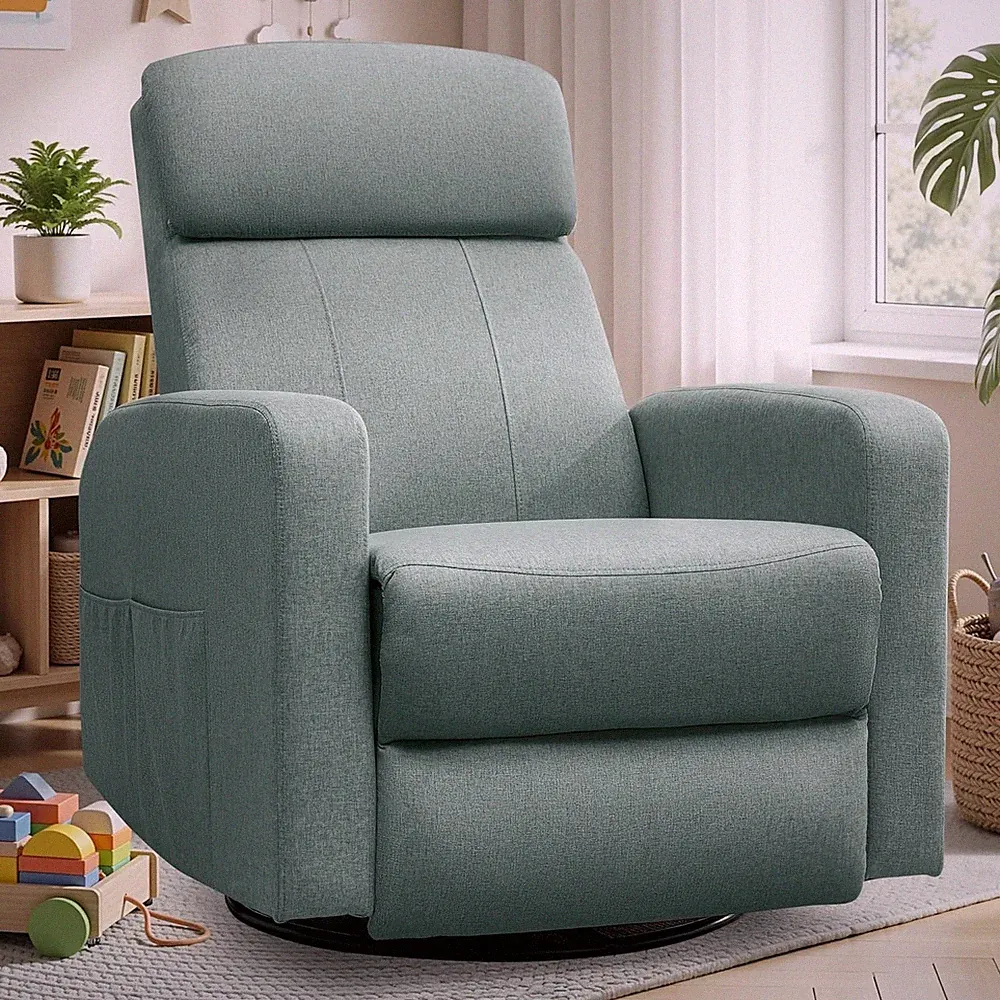 Korser Power Swivel Recliner Chairs for Adults, Electric Glider Rocking Chair.